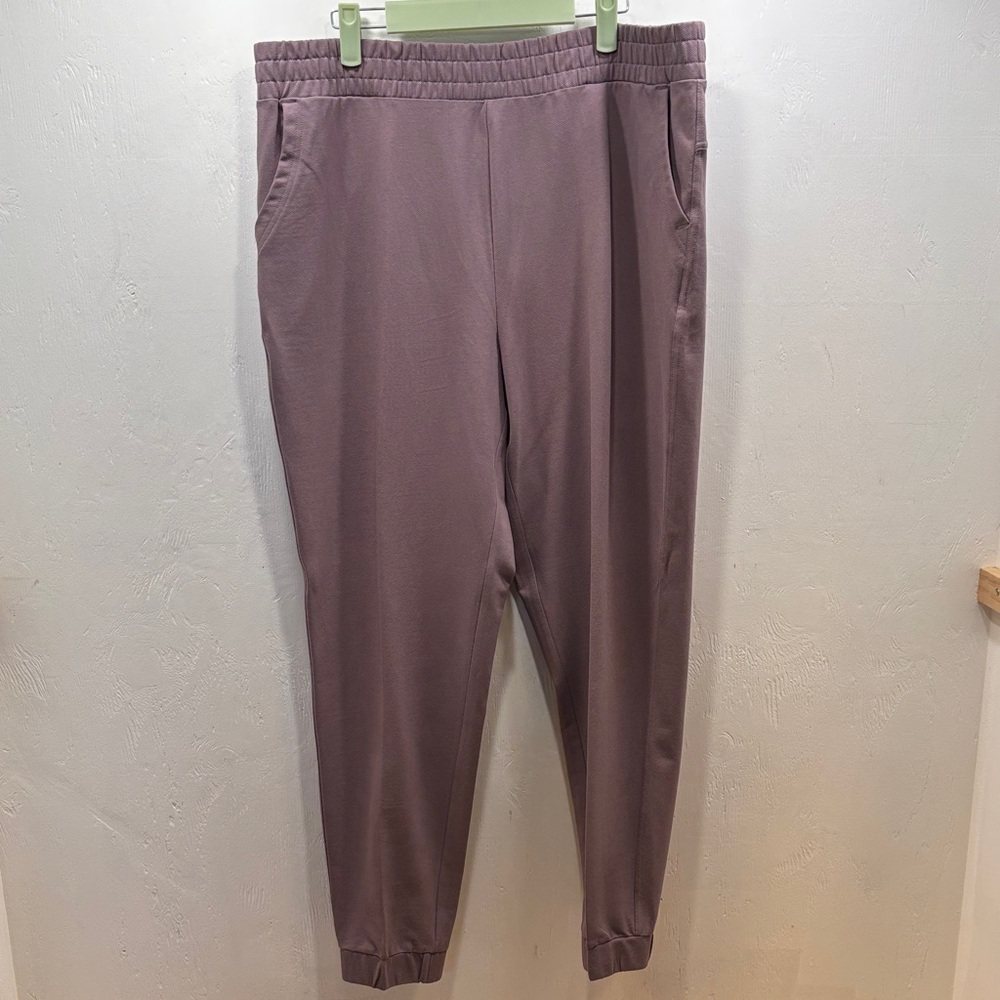 32 Degrees Classic Mauve Soft & Cozy Lounge Pants Jogger Sweatpants Pockets XL